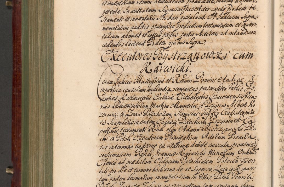 Zdjęcie nr 1399 dla obiektu archiwalnego: Acta actorum episcopalium R. D. Andreae Trzebicki, episcopi Cracoviensis et ducis Severiae a die 29 Maii 1676 ad 1678 inclusive. Volumen VII