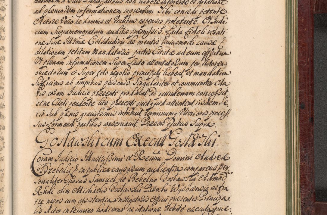 Zdjęcie nr 1398 dla obiektu archiwalnego: Acta actorum episcopalium R. D. Andreae Trzebicki, episcopi Cracoviensis et ducis Severiae a die 29 Maii 1676 ad 1678 inclusive. Volumen VII
