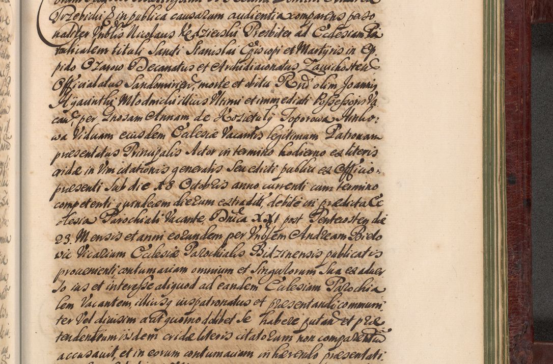 Zdjęcie nr 1394 dla obiektu archiwalnego: Acta actorum episcopalium R. D. Andreae Trzebicki, episcopi Cracoviensis et ducis Severiae a die 29 Maii 1676 ad 1678 inclusive. Volumen VII
