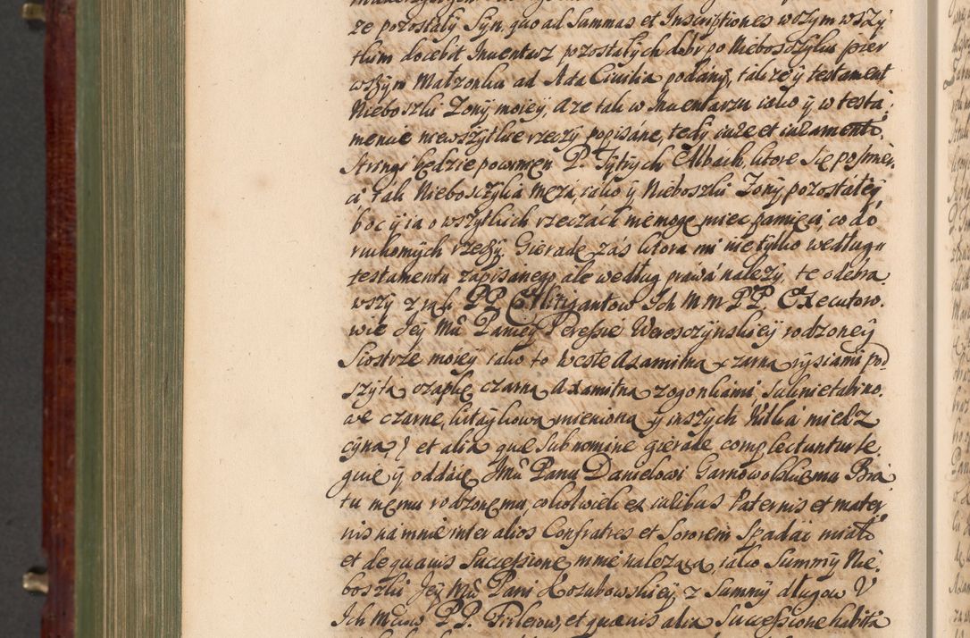 Zdjęcie nr 1391 dla obiektu archiwalnego: Acta actorum episcopalium R. D. Andreae Trzebicki, episcopi Cracoviensis et ducis Severiae a die 29 Maii 1676 ad 1678 inclusive. Volumen VII