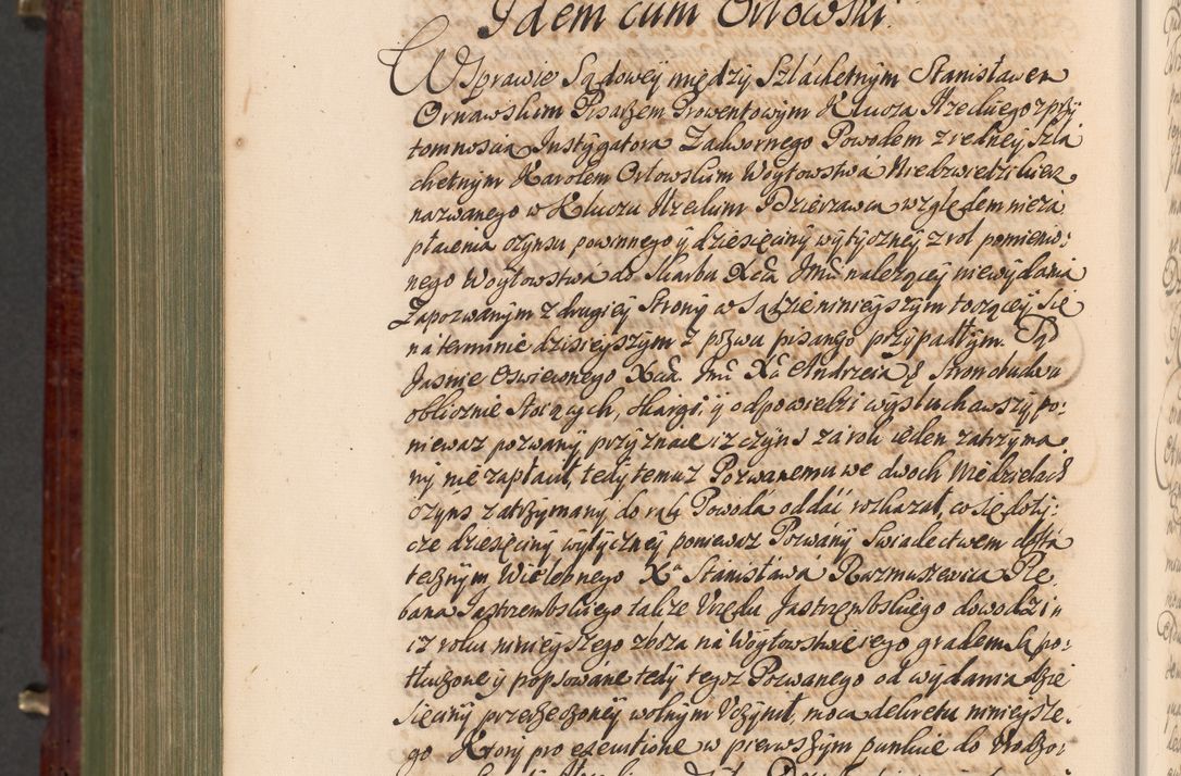 Zdjęcie nr 1381 dla obiektu archiwalnego: Acta actorum episcopalium R. D. Andreae Trzebicki, episcopi Cracoviensis et ducis Severiae a die 29 Maii 1676 ad 1678 inclusive. Volumen VII