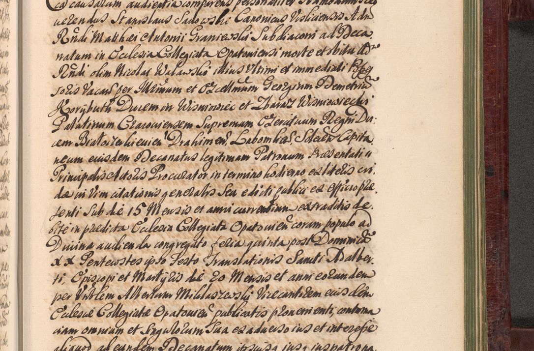 Zdjęcie nr 1372 dla obiektu archiwalnego: Acta actorum episcopalium R. D. Andreae Trzebicki, episcopi Cracoviensis et ducis Severiae a die 29 Maii 1676 ad 1678 inclusive. Volumen VII