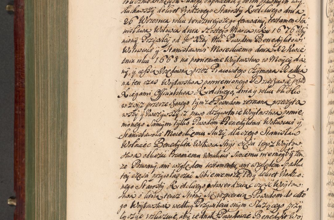 Zdjęcie nr 1365 dla obiektu archiwalnego: Acta actorum episcopalium R. D. Andreae Trzebicki, episcopi Cracoviensis et ducis Severiae a die 29 Maii 1676 ad 1678 inclusive. Volumen VII