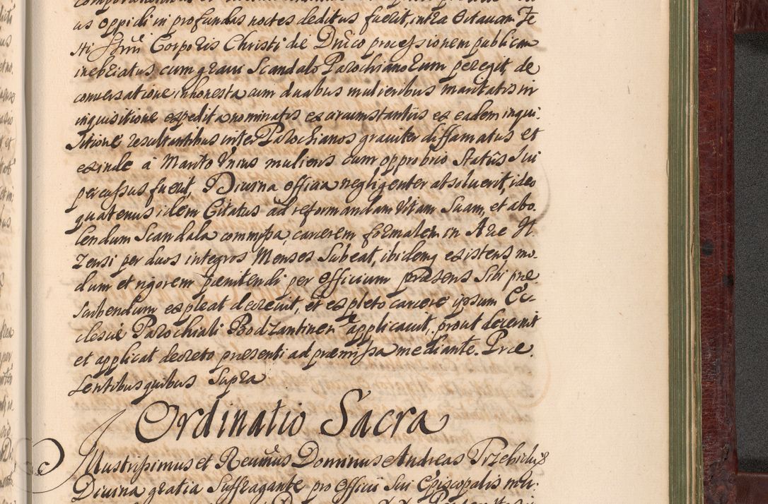 Zdjęcie nr 1362 dla obiektu archiwalnego: Acta actorum episcopalium R. D. Andreae Trzebicki, episcopi Cracoviensis et ducis Severiae a die 29 Maii 1676 ad 1678 inclusive. Volumen VII