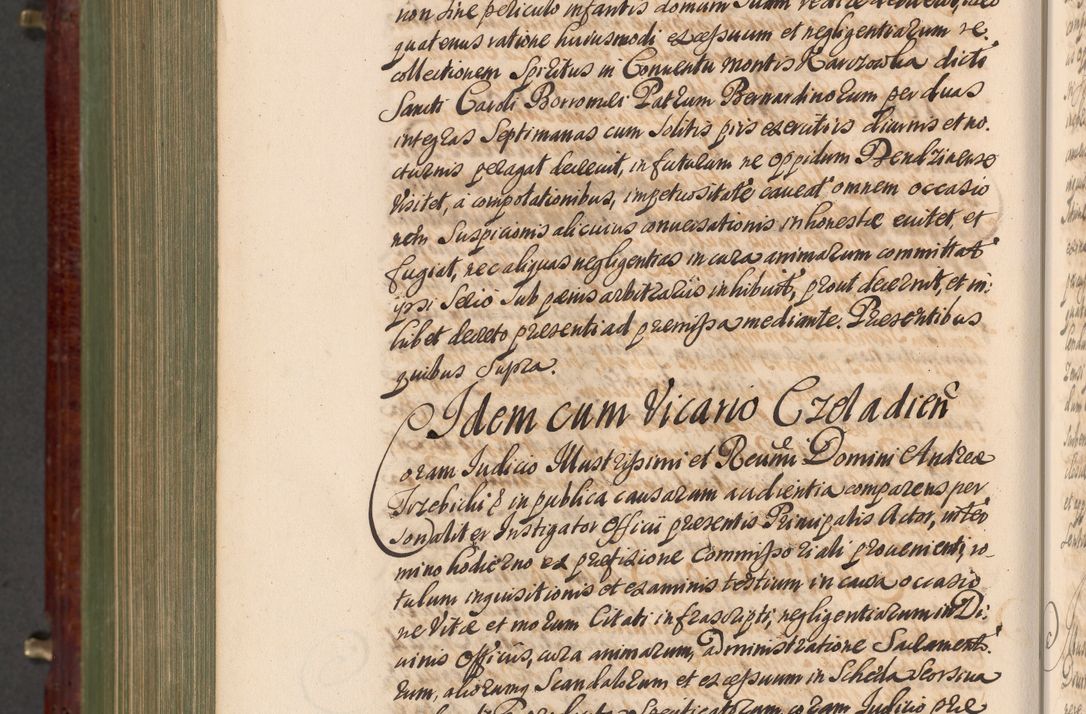 Zdjęcie nr 1361 dla obiektu archiwalnego: Acta actorum episcopalium R. D. Andreae Trzebicki, episcopi Cracoviensis et ducis Severiae a die 29 Maii 1676 ad 1678 inclusive. Volumen VII