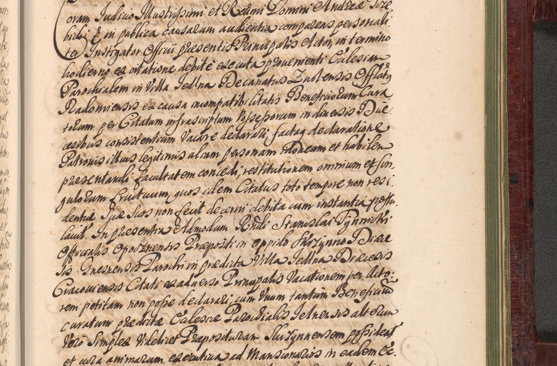 Zdjęcie nr 1358 dla obiektu archiwalnego: Acta actorum episcopalium R. D. Andreae Trzebicki, episcopi Cracoviensis et ducis Severiae a die 29 Maii 1676 ad 1678 inclusive. Volumen VII