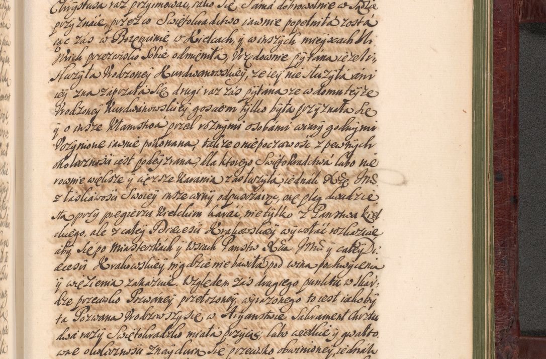 Zdjęcie nr 1348 dla obiektu archiwalnego: Acta actorum episcopalium R. D. Andreae Trzebicki, episcopi Cracoviensis et ducis Severiae a die 29 Maii 1676 ad 1678 inclusive. Volumen VII