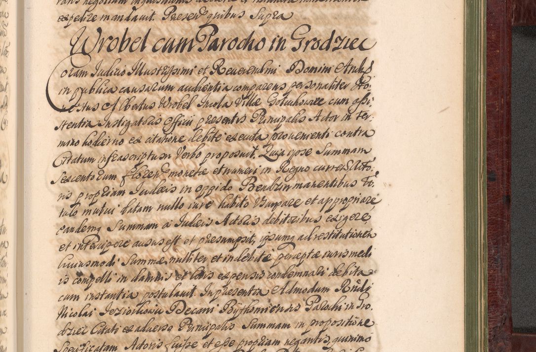 Zdjęcie nr 1332 dla obiektu archiwalnego: Acta actorum episcopalium R. D. Andreae Trzebicki, episcopi Cracoviensis et ducis Severiae a die 29 Maii 1676 ad 1678 inclusive. Volumen VII