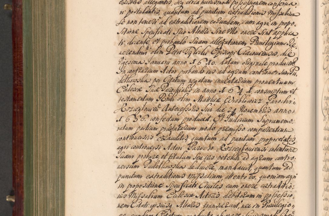 Zdjęcie nr 1329 dla obiektu archiwalnego: Acta actorum episcopalium R. D. Andreae Trzebicki, episcopi Cracoviensis et ducis Severiae a die 29 Maii 1676 ad 1678 inclusive. Volumen VII