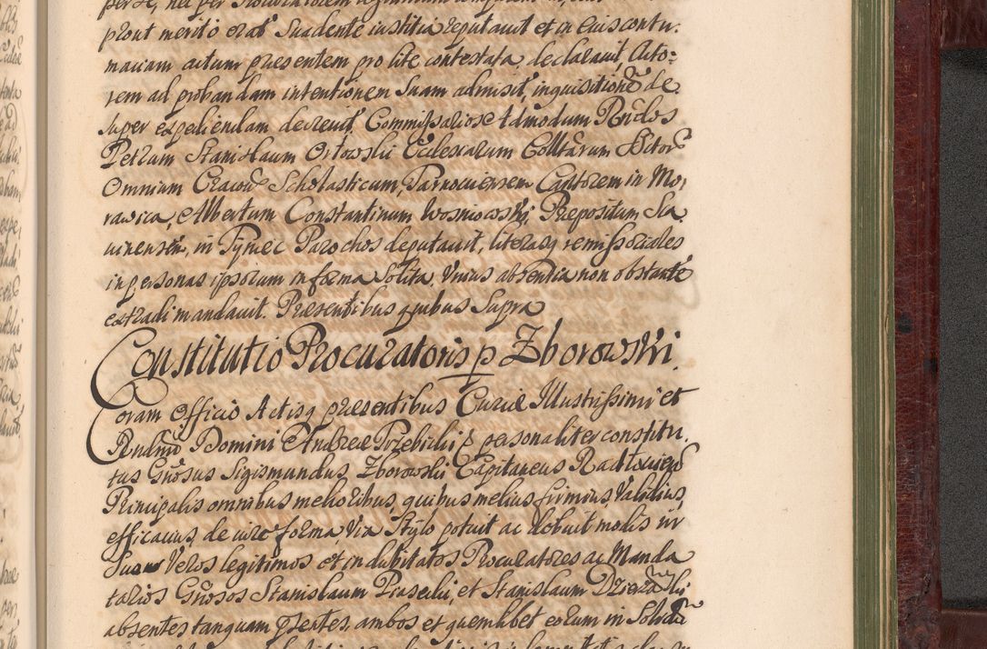 Zdjęcie nr 1324 dla obiektu archiwalnego: Acta actorum episcopalium R. D. Andreae Trzebicki, episcopi Cracoviensis et ducis Severiae a die 29 Maii 1676 ad 1678 inclusive. Volumen VII