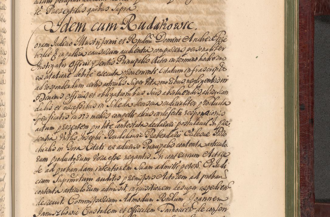 Zdjęcie nr 1322 dla obiektu archiwalnego: Acta actorum episcopalium R. D. Andreae Trzebicki, episcopi Cracoviensis et ducis Severiae a die 29 Maii 1676 ad 1678 inclusive. Volumen VII