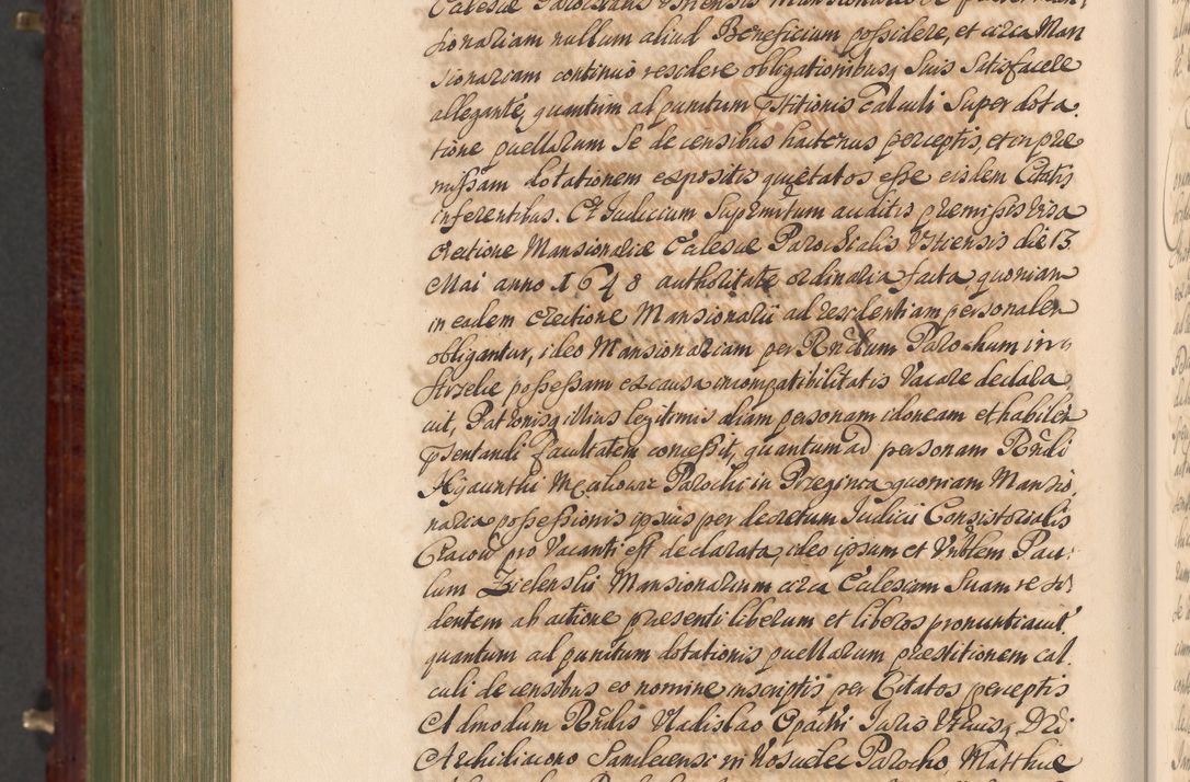 Zdjęcie nr 1321 dla obiektu archiwalnego: Acta actorum episcopalium R. D. Andreae Trzebicki, episcopi Cracoviensis et ducis Severiae a die 29 Maii 1676 ad 1678 inclusive. Volumen VII