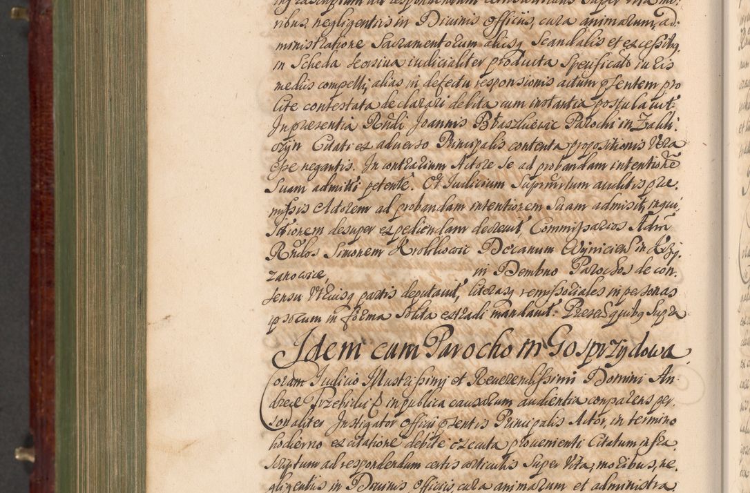 Zdjęcie nr 1319 dla obiektu archiwalnego: Acta actorum episcopalium R. D. Andreae Trzebicki, episcopi Cracoviensis et ducis Severiae a die 29 Maii 1676 ad 1678 inclusive. Volumen VII