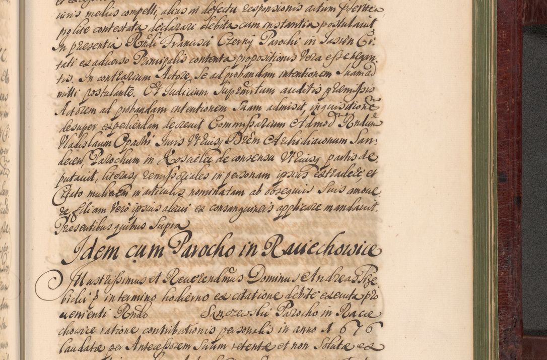 Zdjęcie nr 1318 dla obiektu archiwalnego: Acta actorum episcopalium R. D. Andreae Trzebicki, episcopi Cracoviensis et ducis Severiae a die 29 Maii 1676 ad 1678 inclusive. Volumen VII