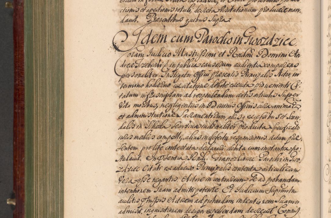 Zdjęcie nr 1317 dla obiektu archiwalnego: Acta actorum episcopalium R. D. Andreae Trzebicki, episcopi Cracoviensis et ducis Severiae a die 29 Maii 1676 ad 1678 inclusive. Volumen VII