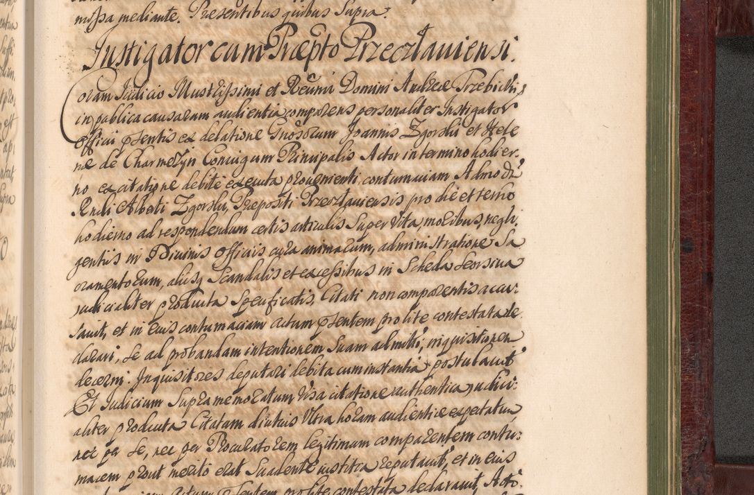 Zdjęcie nr 1312 dla obiektu archiwalnego: Acta actorum episcopalium R. D. Andreae Trzebicki, episcopi Cracoviensis et ducis Severiae a die 29 Maii 1676 ad 1678 inclusive. Volumen VII