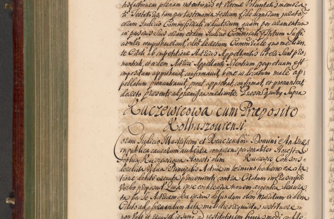 Zdjęcie nr 1311 dla obiektu archiwalnego: Acta actorum episcopalium R. D. Andreae Trzebicki, episcopi Cracoviensis et ducis Severiae a die 29 Maii 1676 ad 1678 inclusive. Volumen VII