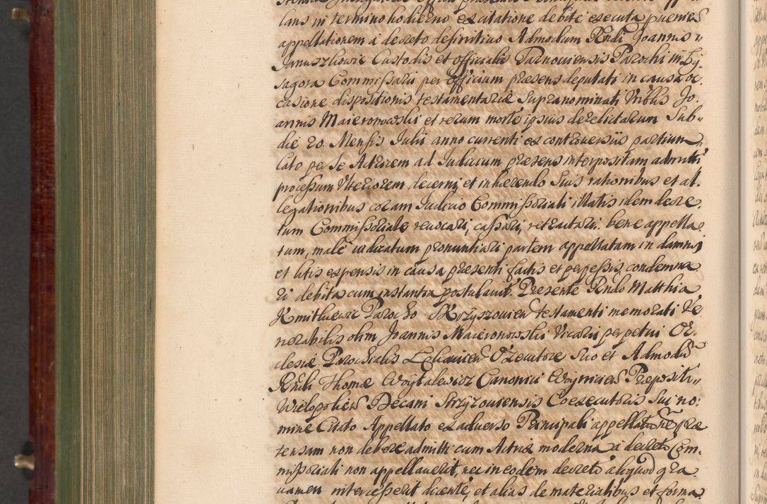 Zdjęcie nr 1309 dla obiektu archiwalnego: Acta actorum episcopalium R. D. Andreae Trzebicki, episcopi Cracoviensis et ducis Severiae a die 29 Maii 1676 ad 1678 inclusive. Volumen VII
