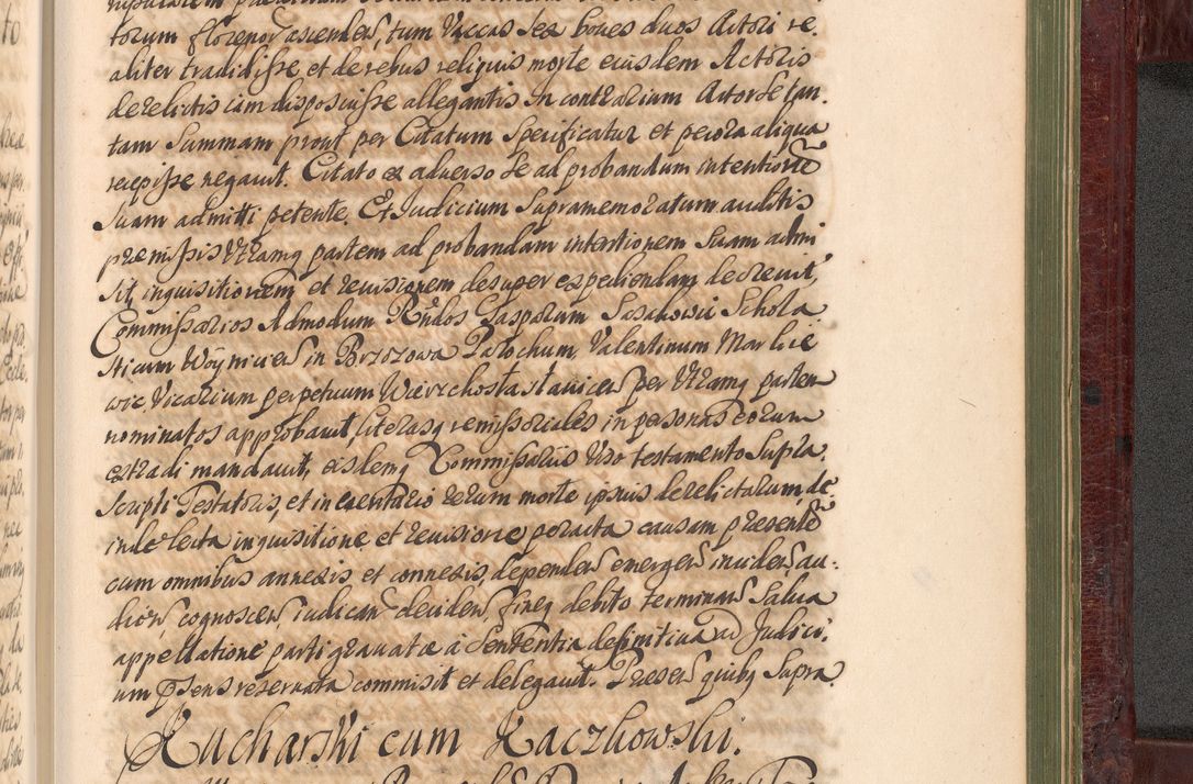 Zdjęcie nr 1304 dla obiektu archiwalnego: Acta actorum episcopalium R. D. Andreae Trzebicki, episcopi Cracoviensis et ducis Severiae a die 29 Maii 1676 ad 1678 inclusive. Volumen VII