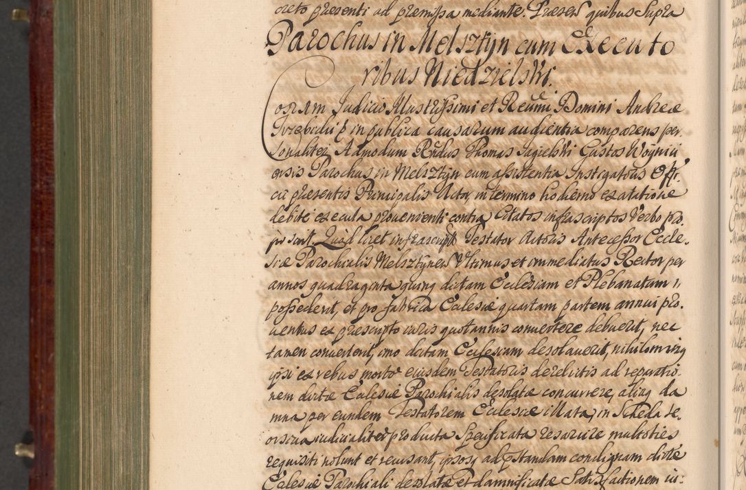 Zdjęcie nr 1303 dla obiektu archiwalnego: Acta actorum episcopalium R. D. Andreae Trzebicki, episcopi Cracoviensis et ducis Severiae a die 29 Maii 1676 ad 1678 inclusive. Volumen VII