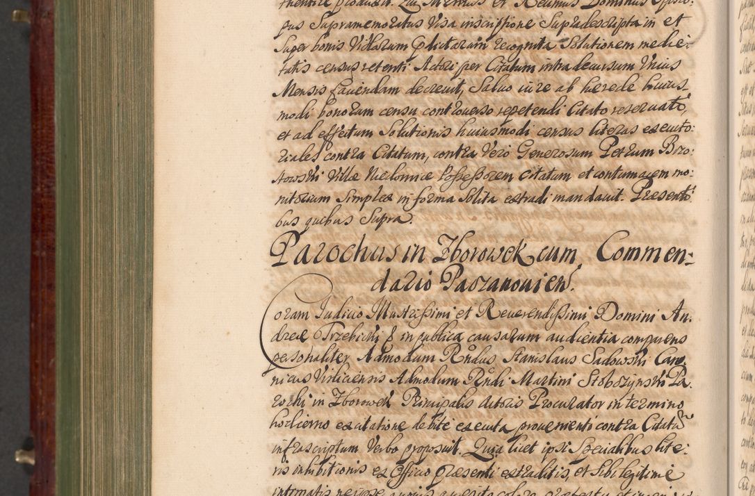 Zdjęcie nr 1301 dla obiektu archiwalnego: Acta actorum episcopalium R. D. Andreae Trzebicki, episcopi Cracoviensis et ducis Severiae a die 29 Maii 1676 ad 1678 inclusive. Volumen VII