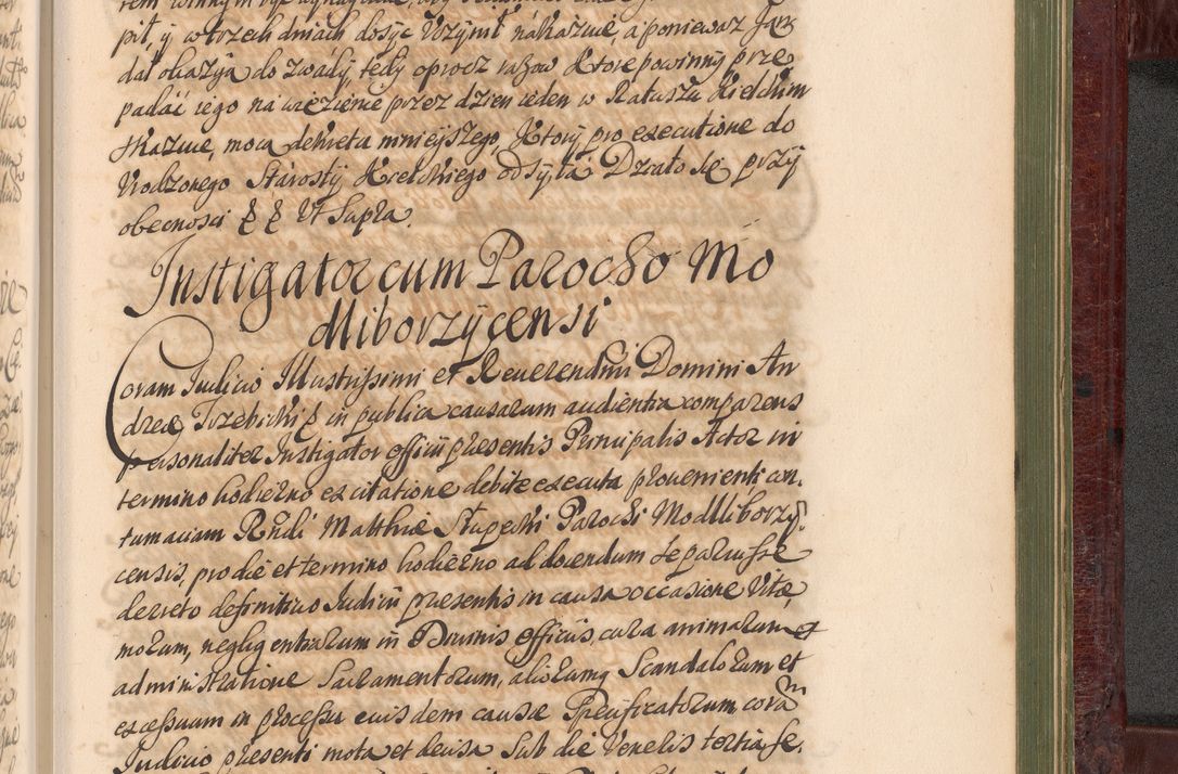 Zdjęcie nr 1280 dla obiektu archiwalnego: Acta actorum episcopalium R. D. Andreae Trzebicki, episcopi Cracoviensis et ducis Severiae a die 29 Maii 1676 ad 1678 inclusive. Volumen VII