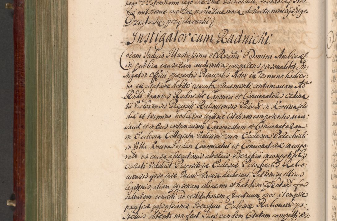 Zdjęcie nr 1275 dla obiektu archiwalnego: Acta actorum episcopalium R. D. Andreae Trzebicki, episcopi Cracoviensis et ducis Severiae a die 29 Maii 1676 ad 1678 inclusive. Volumen VII