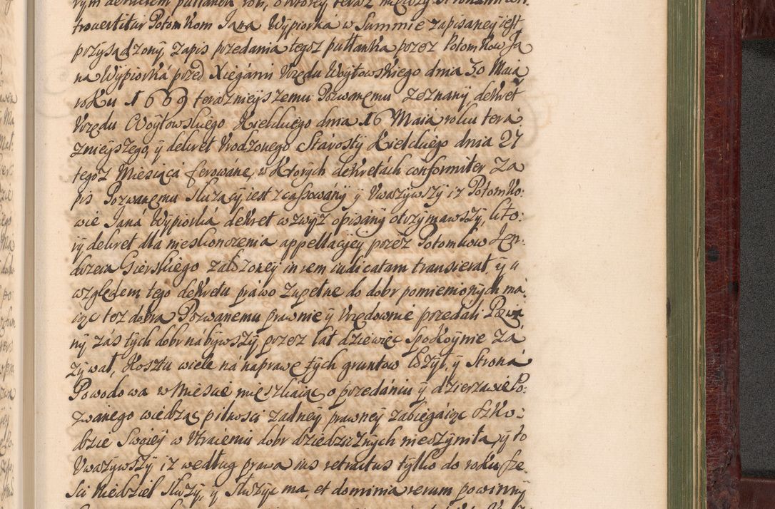 Zdjęcie nr 1274 dla obiektu archiwalnego: Acta actorum episcopalium R. D. Andreae Trzebicki, episcopi Cracoviensis et ducis Severiae a die 29 Maii 1676 ad 1678 inclusive. Volumen VII