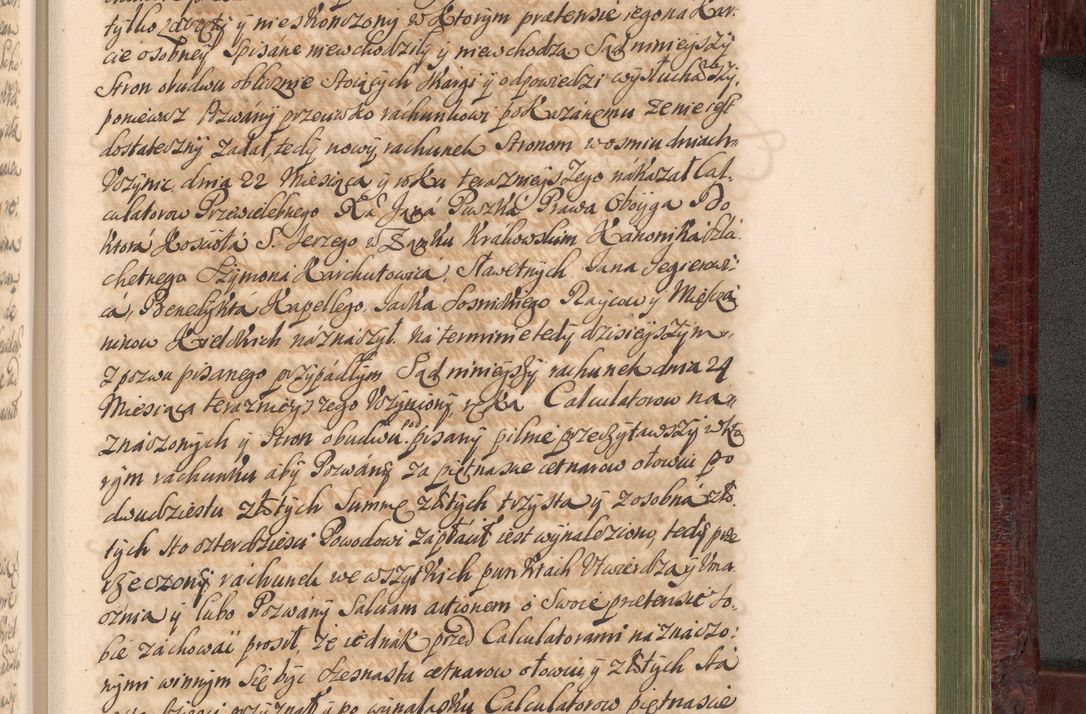 Zdjęcie nr 1272 dla obiektu archiwalnego: Acta actorum episcopalium R. D. Andreae Trzebicki, episcopi Cracoviensis et ducis Severiae a die 29 Maii 1676 ad 1678 inclusive. Volumen VII