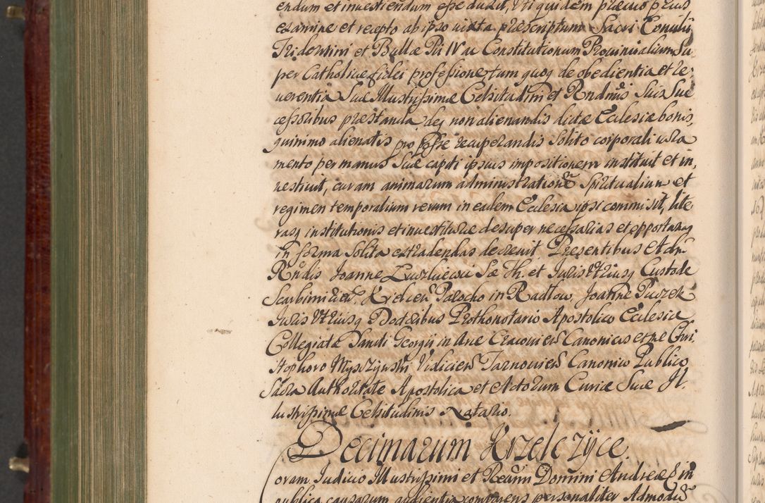 Zdjęcie nr 1267 dla obiektu archiwalnego: Acta actorum episcopalium R. D. Andreae Trzebicki, episcopi Cracoviensis et ducis Severiae a die 29 Maii 1676 ad 1678 inclusive. Volumen VII