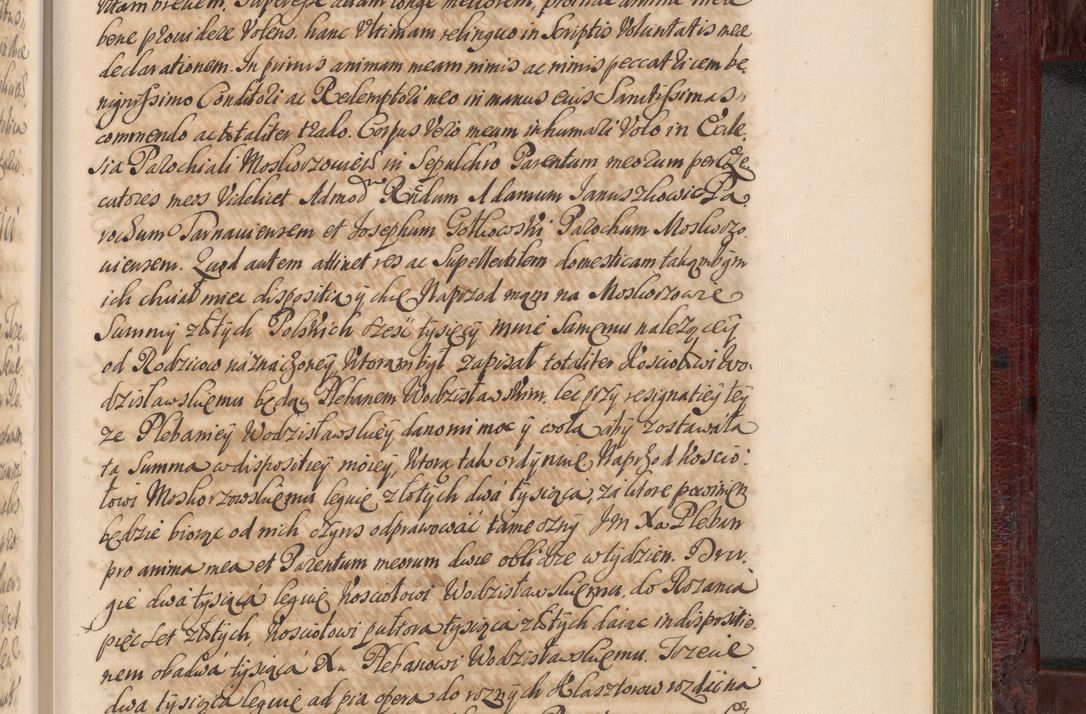 Zdjęcie nr 1254 dla obiektu archiwalnego: Acta actorum episcopalium R. D. Andreae Trzebicki, episcopi Cracoviensis et ducis Severiae a die 29 Maii 1676 ad 1678 inclusive. Volumen VII