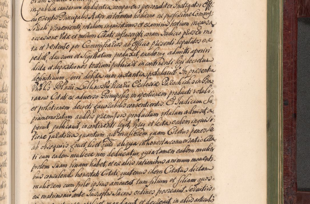 Zdjęcie nr 1250 dla obiektu archiwalnego: Acta actorum episcopalium R. D. Andreae Trzebicki, episcopi Cracoviensis et ducis Severiae a die 29 Maii 1676 ad 1678 inclusive. Volumen VII