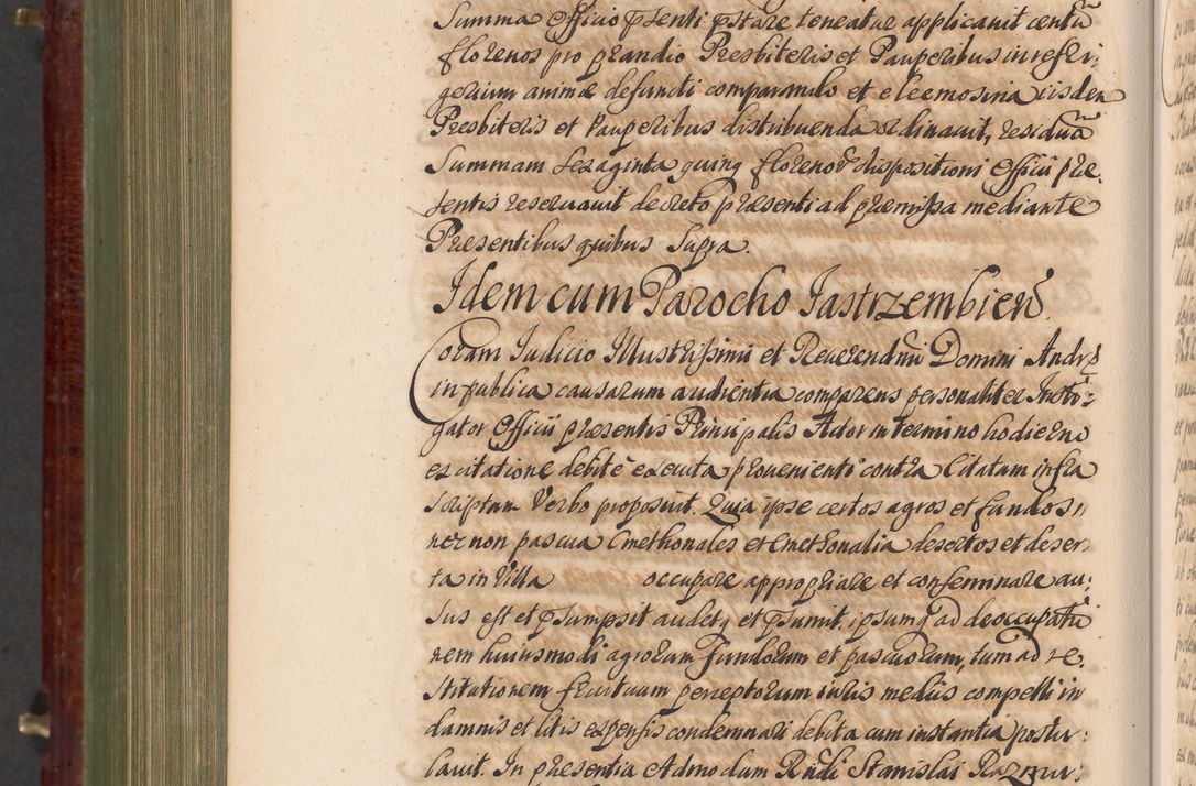 Zdjęcie nr 1249 dla obiektu archiwalnego: Acta actorum episcopalium R. D. Andreae Trzebicki, episcopi Cracoviensis et ducis Severiae a die 29 Maii 1676 ad 1678 inclusive. Volumen VII