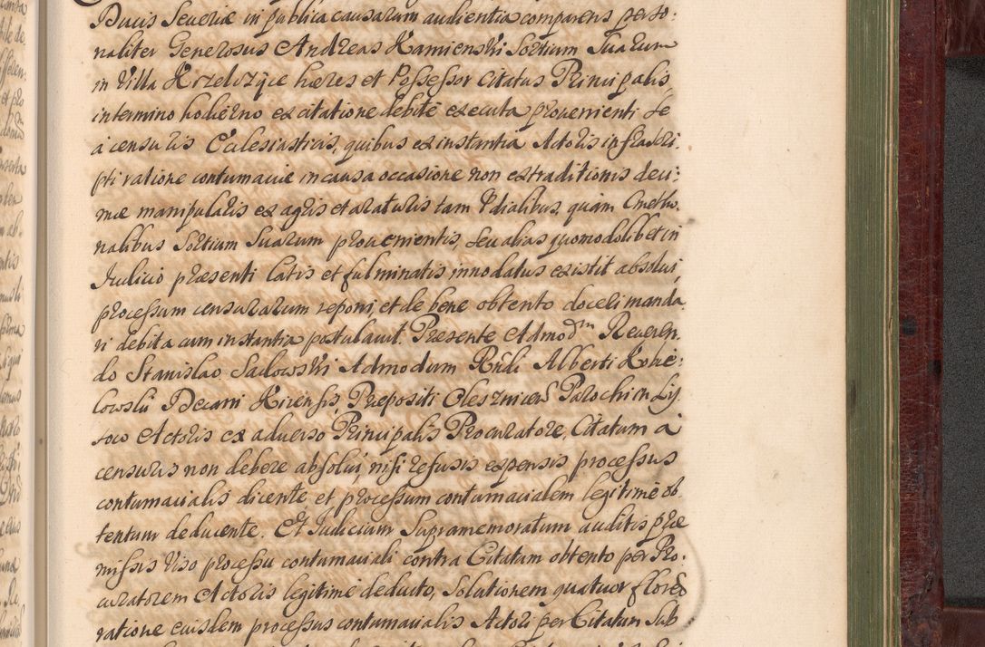 Zdjęcie nr 1244 dla obiektu archiwalnego: Acta actorum episcopalium R. D. Andreae Trzebicki, episcopi Cracoviensis et ducis Severiae a die 29 Maii 1676 ad 1678 inclusive. Volumen VII