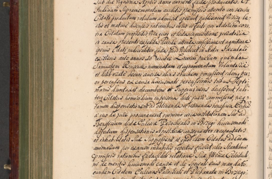 Zdjęcie nr 1237 dla obiektu archiwalnego: Acta actorum episcopalium R. D. Andreae Trzebicki, episcopi Cracoviensis et ducis Severiae a die 29 Maii 1676 ad 1678 inclusive. Volumen VII