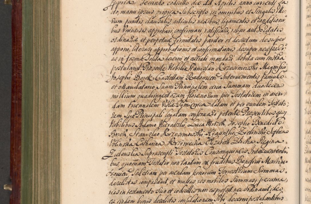 Zdjęcie nr 1217 dla obiektu archiwalnego: Acta actorum episcopalium R. D. Andreae Trzebicki, episcopi Cracoviensis et ducis Severiae a die 29 Maii 1676 ad 1678 inclusive. Volumen VII