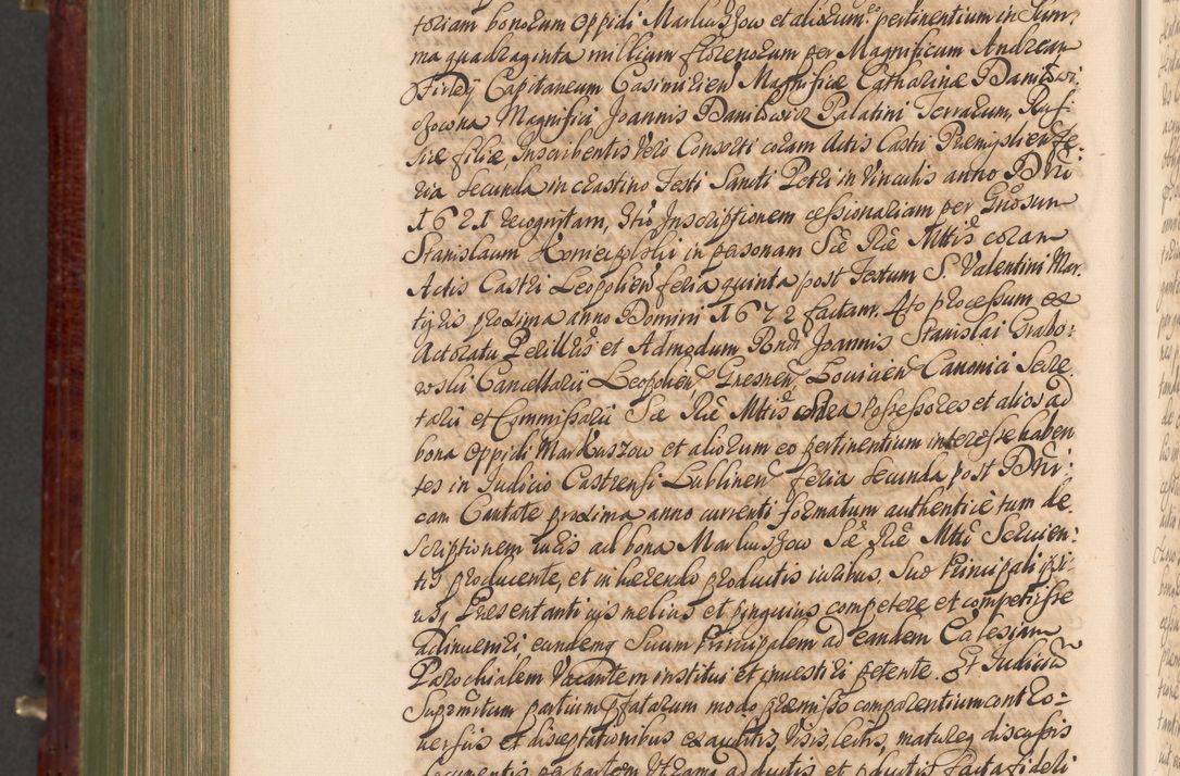 Zdjęcie nr 1213 dla obiektu archiwalnego: Acta actorum episcopalium R. D. Andreae Trzebicki, episcopi Cracoviensis et ducis Severiae a die 29 Maii 1676 ad 1678 inclusive. Volumen VII