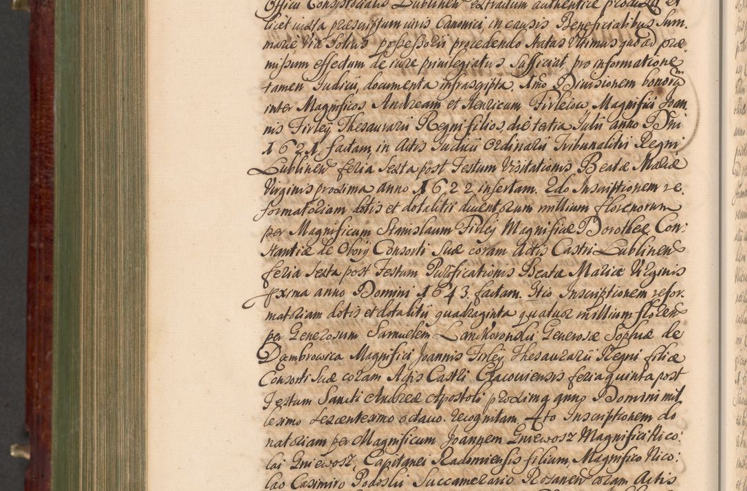 Zdjęcie nr 1211 dla obiektu archiwalnego: Acta actorum episcopalium R. D. Andreae Trzebicki, episcopi Cracoviensis et ducis Severiae a die 29 Maii 1676 ad 1678 inclusive. Volumen VII
