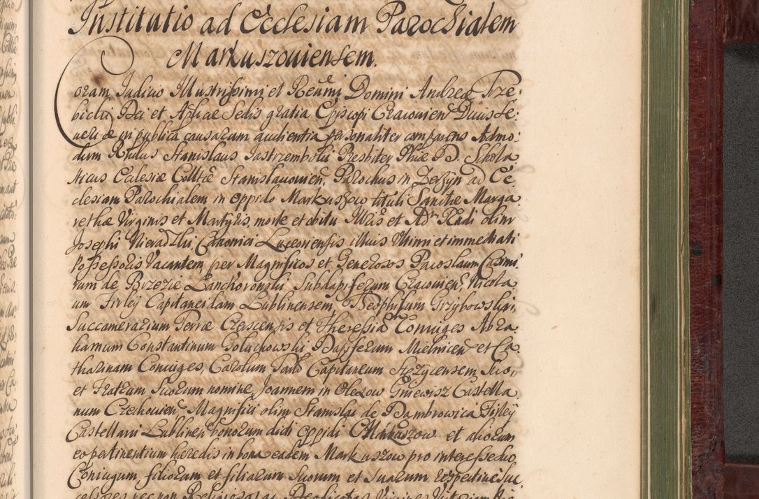 Zdjęcie nr 1210 dla obiektu archiwalnego: Acta actorum episcopalium R. D. Andreae Trzebicki, episcopi Cracoviensis et ducis Severiae a die 29 Maii 1676 ad 1678 inclusive. Volumen VII