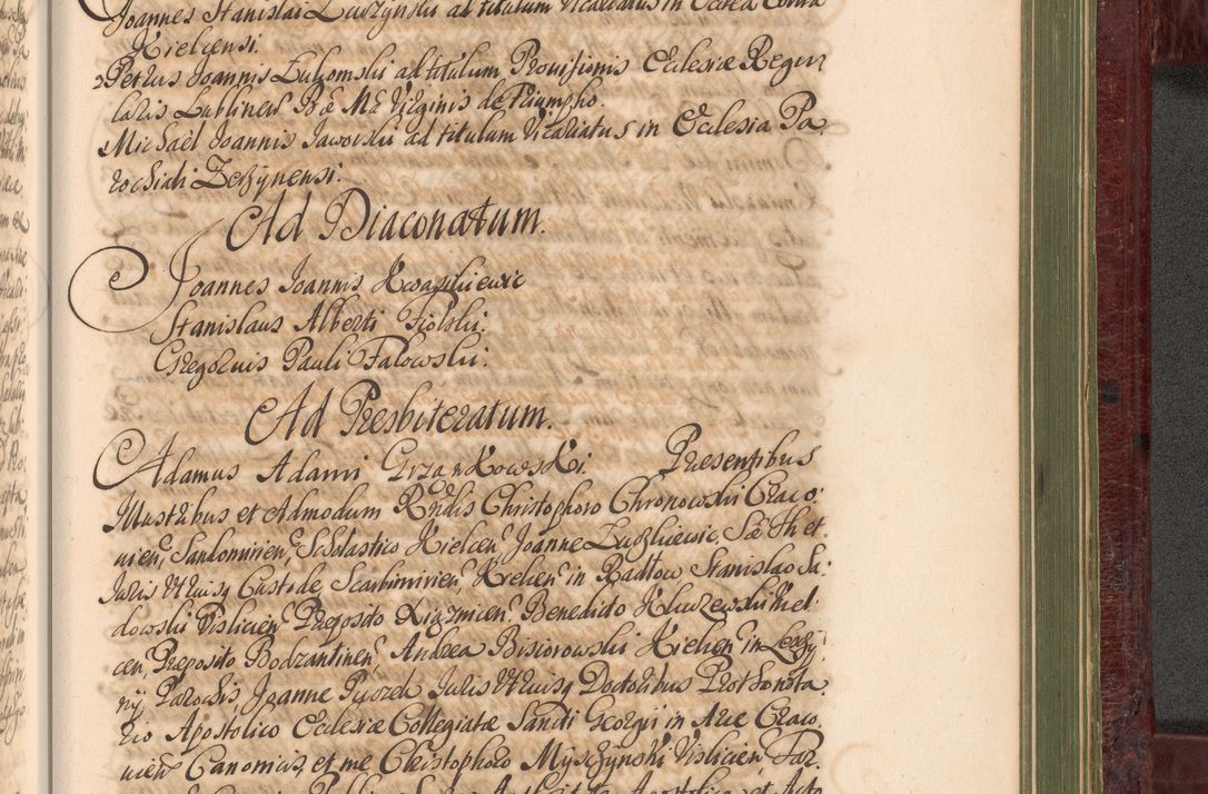 Zdjęcie nr 1208 dla obiektu archiwalnego: Acta actorum episcopalium R. D. Andreae Trzebicki, episcopi Cracoviensis et ducis Severiae a die 29 Maii 1676 ad 1678 inclusive. Volumen VII