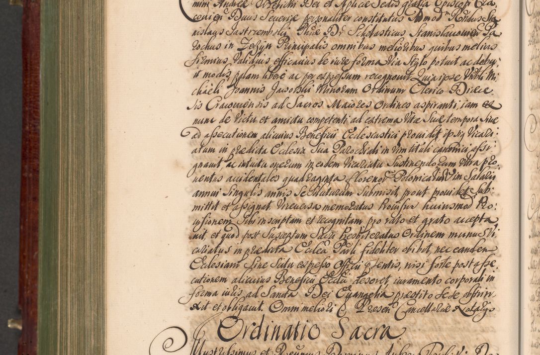 Zdjęcie nr 1207 dla obiektu archiwalnego: Acta actorum episcopalium R. D. Andreae Trzebicki, episcopi Cracoviensis et ducis Severiae a die 29 Maii 1676 ad 1678 inclusive. Volumen VII