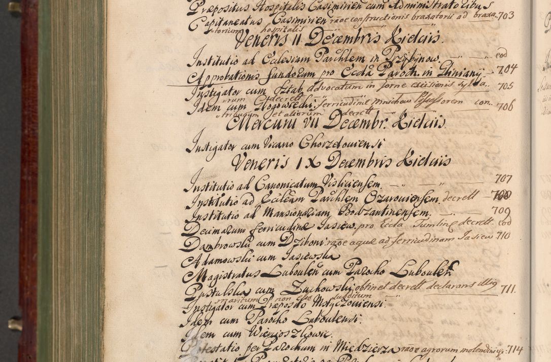 Zdjęcie nr 1515 dla obiektu archiwalnego: Acta actorum episcopalium R. D. Andreae Trzebicki, episcopi Cracoviensis et ducis Severiae a die 29 Maii 1676 ad 1678 inclusive. Volumen VII