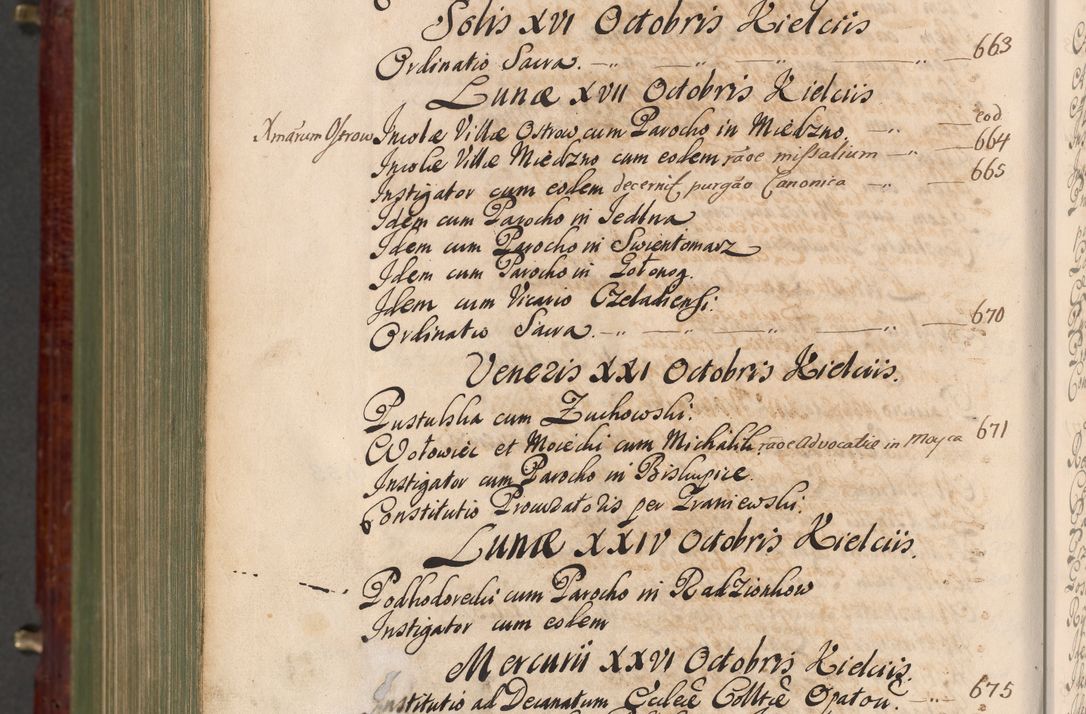 Zdjęcie nr 1513 dla obiektu archiwalnego: Acta actorum episcopalium R. D. Andreae Trzebicki, episcopi Cracoviensis et ducis Severiae a die 29 Maii 1676 ad 1678 inclusive. Volumen VII