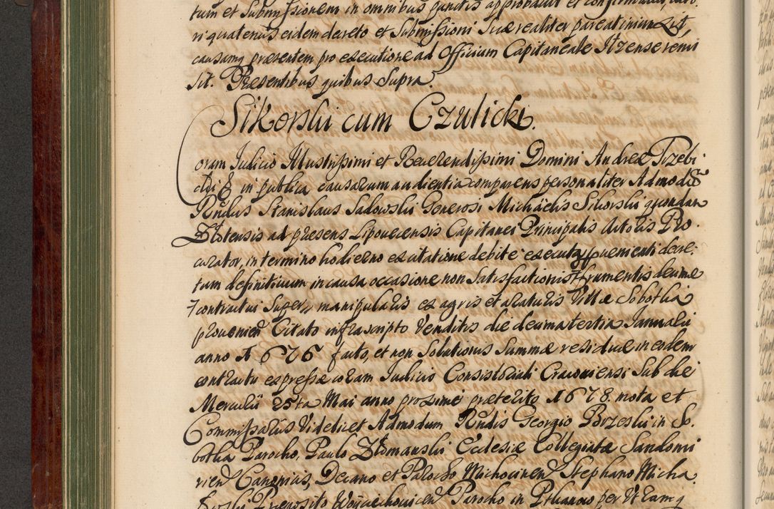 Zdjęcie nr 191 dla obiektu archiwalnego: Acta actorum episcopalium R. D. Andreae Trzebicki, episcopi Cracoviensis et ducis Severiae de 1679. Volumen VIII