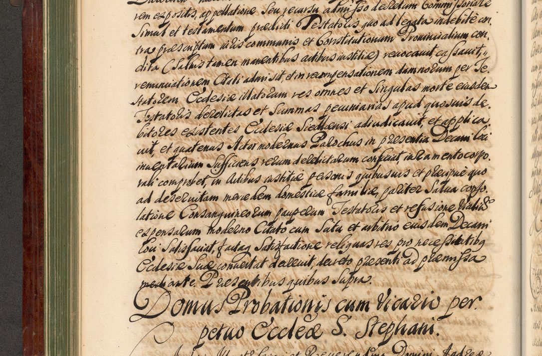 Zdjęcie nr 189 dla obiektu archiwalnego: Acta actorum episcopalium R. D. Andreae Trzebicki, episcopi Cracoviensis et ducis Severiae de 1679. Volumen VIII