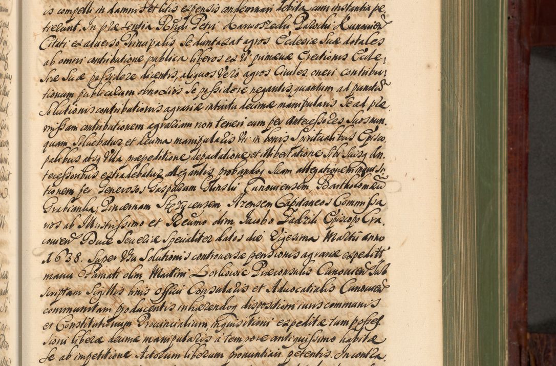 Zdjęcie nr 186 dla obiektu archiwalnego: Acta actorum episcopalium R. D. Andreae Trzebicki, episcopi Cracoviensis et ducis Severiae de 1679. Volumen VIII