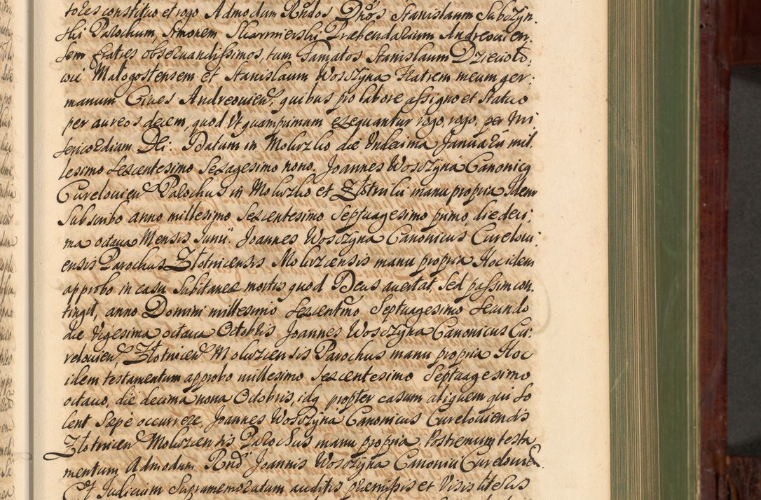 Zdjęcie nr 180 dla obiektu archiwalnego: Acta actorum episcopalium R. D. Andreae Trzebicki, episcopi Cracoviensis et ducis Severiae de 1679. Volumen VIII