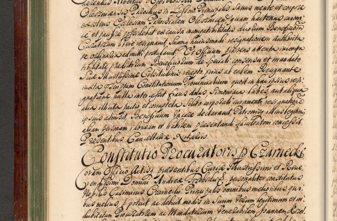 Zdjęcie nr 175 dla obiektu archiwalnego: Acta actorum episcopalium R. D. Andreae Trzebicki, episcopi Cracoviensis et ducis Severiae de 1679. Volumen VIII
