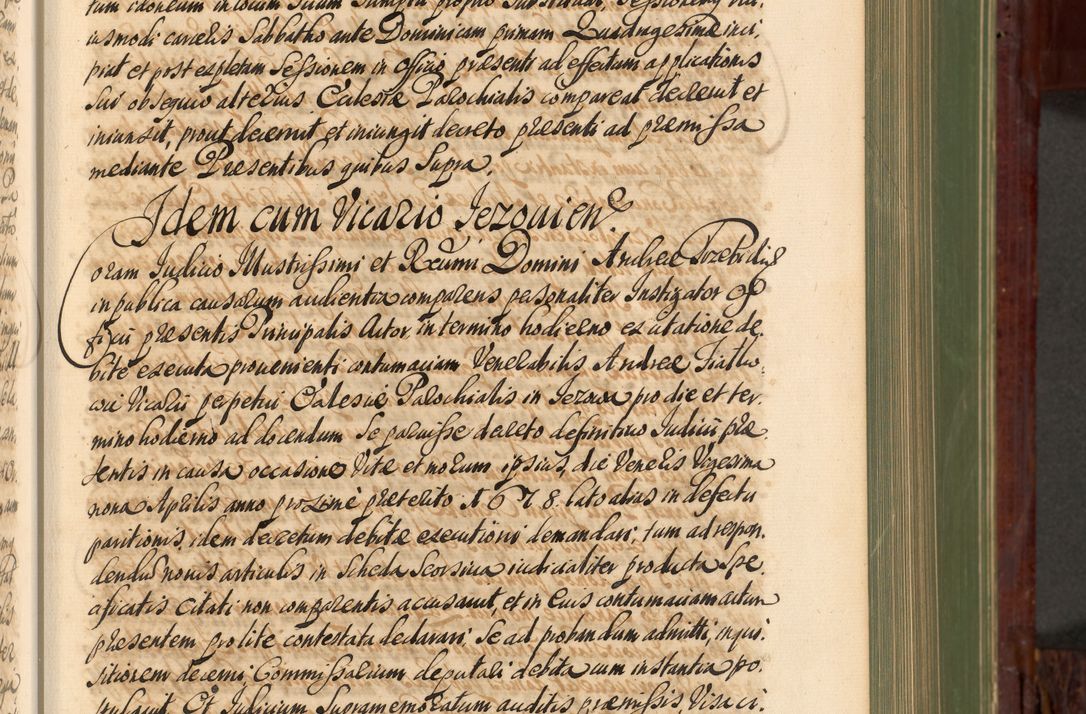 Zdjęcie nr 170 dla obiektu archiwalnego: Acta actorum episcopalium R. D. Andreae Trzebicki, episcopi Cracoviensis et ducis Severiae de 1679. Volumen VIII