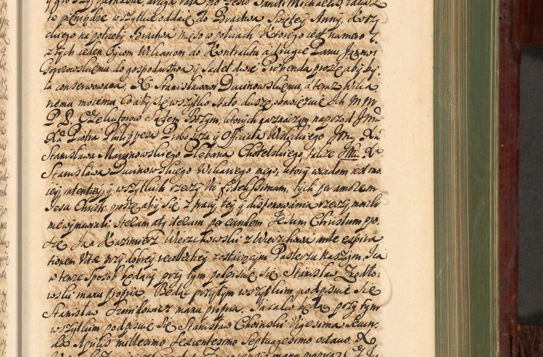 Zdjęcie nr 160 dla obiektu archiwalnego: Acta actorum episcopalium R. D. Andreae Trzebicki, episcopi Cracoviensis et ducis Severiae de 1679. Volumen VIII